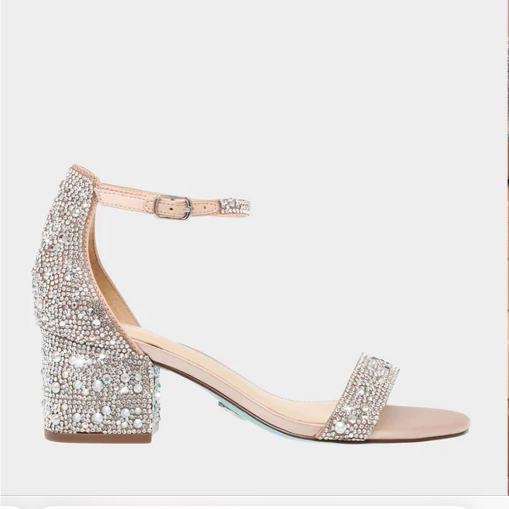 Mari Champagne heels from Betsey Johnson